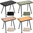 Folding Camping Table Lightweight Side Table Portable Tactical Table for Outdoor