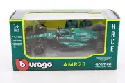 ASTON MARTIN AMR23 FORMULA ONE TEAM #14 ALONSO 1/43 DIECAST CAR BBURAGO 18-38090