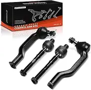 A-Premium Set of 4, Front Inner & Outer Tie Rod End Kit, Compatible with Mazda MPV 1989-1995, RWD