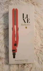Ferrari LUXE BaByliss 1 in Professional Mini Flat Iron Red SEALED ShipFast
