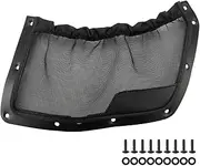 Seat Back Storage Mesh Bag UTV Seatback Storage Organizer Tool Pocket Compat with Maverick R Base Model X XRS Shox Black One Size
