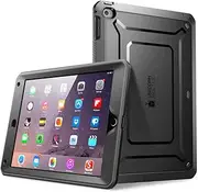 SUPCASE [Unicorn Beetle PRO Series] [Heavy Duty] Case for iPad Air 2,[2nd Generation] 2014 Release Full-Body Rugged Hybrid Protective Case with Built-in Screen Protector (Black)
