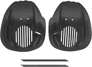 Oshhni 2Pcs Swimming Hand Paddles Swim Gloves Accessories Diving Palms Hand Fins Webbed Flippers for Men Aquatic Fitness Enthusiasts