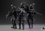 Dragon Horse 1/12 Dh-S001 Scp Foundation Series Mtf Alpha-1 Action Figure Toy