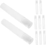 Healeved 10pcs Roller Bottle Essential Oil Containers for Travel Perfume Cosmetics Lightweight Precise Application Elegant Design