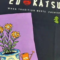 在飛比找蝦皮購物優惠-👕江戶勝EDWIN✨24年春夏栽植logo寬版oversiz