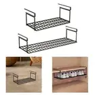 Under Shelf Rack Metal Under Shelf Storage for Office Wardrobe Shoe Cabinets
