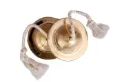 Brass MANJIRA Percussion Instrument Hand Cymbals Brass Manjeera (Pack of 1)