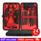 Manicure Pedicure Tools Kits Stainless Nail Clipper Set Cuticle Grooming Case