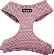 Dan & Sam Candy Floss Dog Harness - XSmall, Comfortable & Stylish Pet Accessory, Adjustable Fit for Small Dogs, Durable & Lightweight Design, Ideal for Daily Walks & Adventures