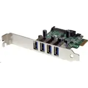StarTech.com PEXUSB3S4V 4 Port PCI Express PCIe SuperSpeed USB 3.0 Controller