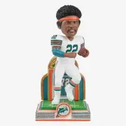 Mercury Morris Miami Dolphins 50th Anniversary Perfect Season Bobblehead NFL