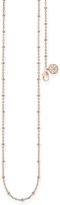 Thomas Sabo Karma Wheel Rose RGP Necklet Necklace 40-45cm KK0004 RRP $159 BNWB