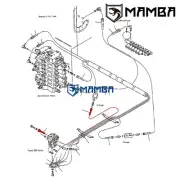 MAMBA PC200-8 Travel Valve P.P.C Line Hose 208-62-72290 for KOMATSU Excavator