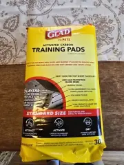 Glad for Pets Black Charcoal Puppy Pads | Puppy Potty Assorted Sizes , Styles