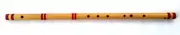 Indian Bamboo Flute C Bass Scale Bansuri 33 to 36 Inch with Velvet cover & case