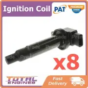 8x PAT Premium Ignition Coil fits Toyota Echo NCP10R 1.3L 4Cyl 2NZ-FE (for: Toyota)