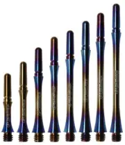 COSMO DART SHAFTS SLIM LOCKED TITANIUM (BURNT) - SET OF 3