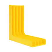 Flea Market Vintage LP Record Holder (Yellow)