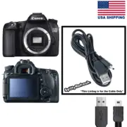 Canon Brand 70D Digital SLR Camera USB Power Cable Transfer Cord Replacement