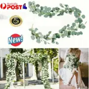 2M Greenery Eucalyptus Leaves Silk Artificial Vine Garland Wedding Xmas Decor TK
