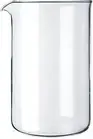 NEW ARCOSTEEL REPLACEMENT PYREX GLASS FOR 12 CUP COFFEE PLUNGER