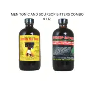 AIH Natural Men Tonic and Soursop Bitter combo 8 oz