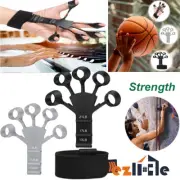 Finger Exerciser Strength Gripper Hand Grip Strengthener Therapy Forearm Trainer