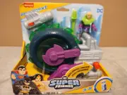 Fisher-Price Imaginext DC Super Friends Lex Luther Spinning Saw Vehicle - New