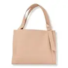 Ulta Beauty light brown tote bag NEW! faux leather