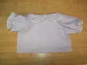 LT LAVENDER/ PURPLE BLOUSE with LACE for 16" 18" CPK Cabbage Patch Kids