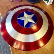 Captain America Shield Avenger Shield Steve Rogers Metal Shield Cosplay & Wall