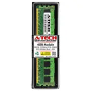 A-Tech 4GB 1Rx4 PC3-10600R DDR3 1333MHz 1.35V ECC RDIMM REG Server Memory RAM 1x