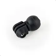Stuntman Two Prong Adapter for Ball Joint - Fits GoPro, DJI Osmo (Action 5 Pro, 4, 3, 2), Insta360 (Ace Pro, Ace, ONE RS, ONE R), and Others
