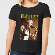 Guns N Roses Axel Live Women's T-Shirt - Black