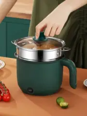 1.8L Capacity Mini Cooking Pot Multifunctional Rice Cooker Non Stick Pan Safety