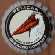 USA Plastic Lined Beer Crown Bottle Cap: Pelican Brewing (oregon coast)