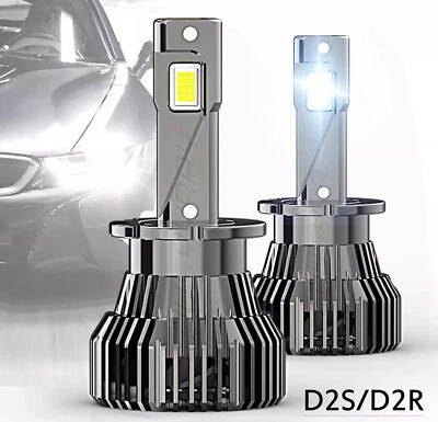 For 2004 2005-2007 Saab 9-3 2X D2S D2R LED Headlights Bulb Replace HID Low Beam (for: Saab)