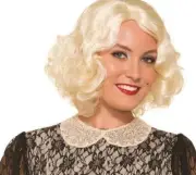 Lace Sequin Collar Roaring 20's Fancy Dress Halloween Adult Costume Accessory