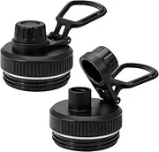 Spout Lid for Yeti Rambler 12/18/26/36/46/64 Oz,Replacement Chug Cap for YETI Bottle with Wide Handle, Leakproof, BPA Free and Dishwasher Safe