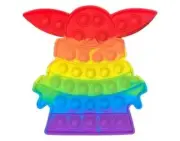 Fidget Popper Sensory Toy, Rainbow
