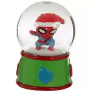 Santa Spiderman Mini Holiday Snow Globe