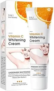 Underarm Whitening Cream,Intimate Area Skin Lightening Cream, Brightening Underarm Cream, Brightening Booster Pearl Capsules,Body Cream Whitening for Dark Spot Corrector 50g