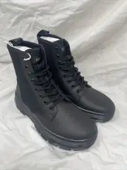 Dr Martens COMBS II Women’s Size 5 Uk 3 Black Lace Up Combat Ankle Boots (cl809)