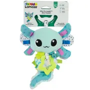 Lamaze Alise the Axolotl Clip & Go Kids/Children Plush Sensory Soft Toy 0+
