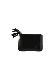 Comme des Garçons Wallet Logo Embossed Wallet One size Black