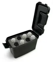 CM Hard Shell Mic Case holds 8 Microphones by Shure, Sennheiser Mics XLR Dynamic