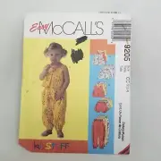McCalls 9205 Sewing Pattern Childrens Sz 2-4 Top Pants Shorts Bloomers Uncut