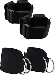 Perfeclan 2Pcs Dumbbell Ankle Strap Feet Weight Lifting Tibialis Trainer Fitness Home Gym Calves Shins Workout Foot Dumbbell Attachment