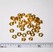 1/8" Gold Flower Eyelets Scrap booking Card Making Stamping